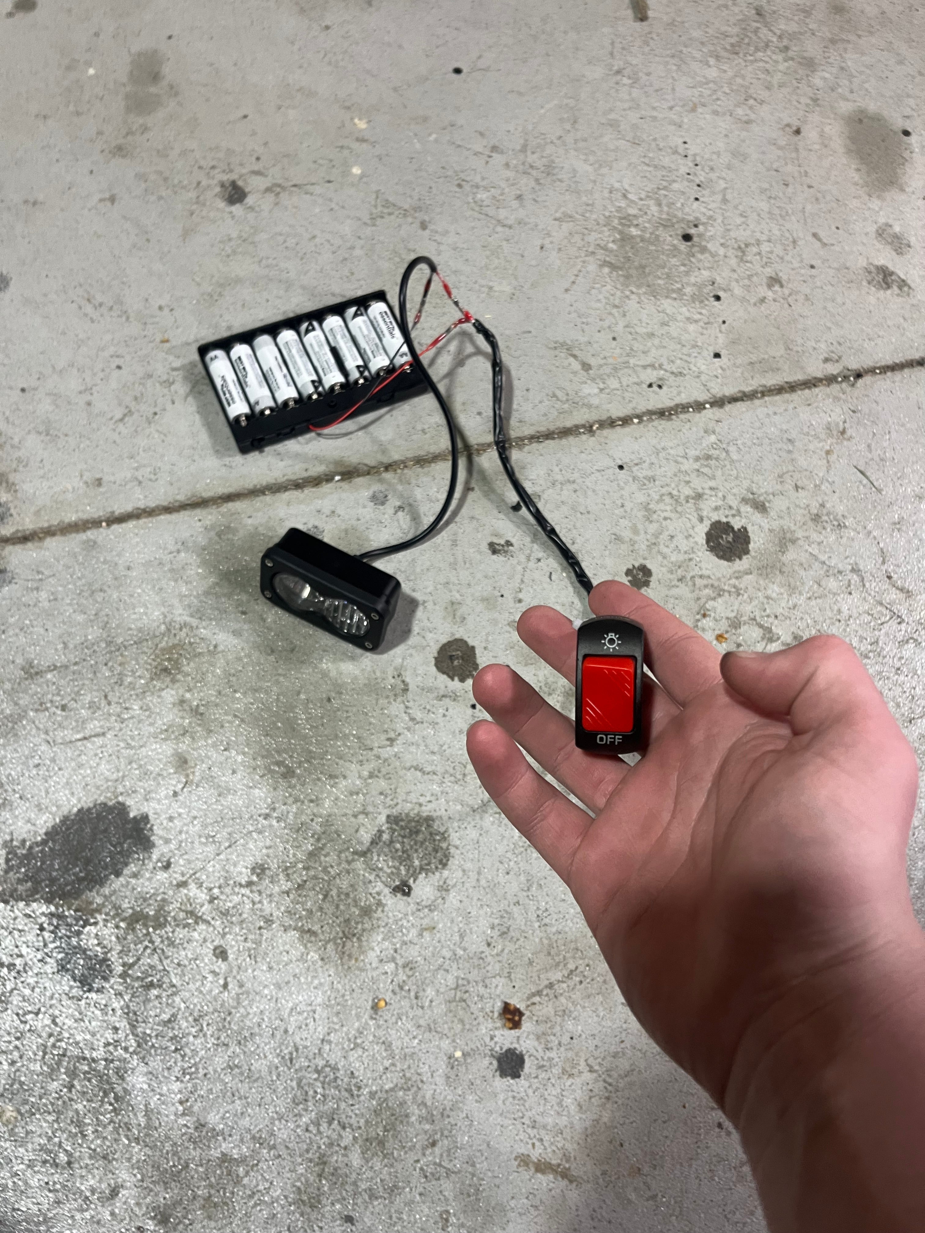 Battery powered baja light (preorder)